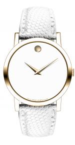 movado museum classic gold-platet